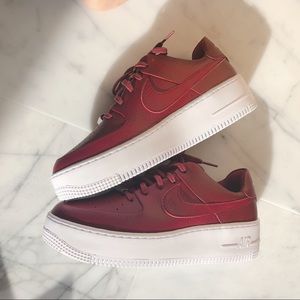 nike air force 1 sage leather